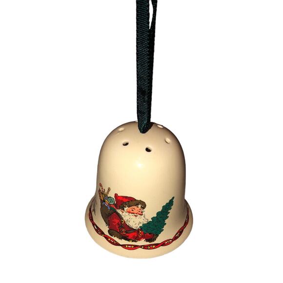 Potpourri Press Bell Pomander Kris Kringle Santa‎ Ornament Sachet Air Freshener - Picture 6 of 10